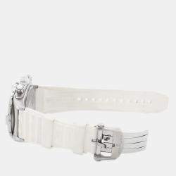 مملوكة مسبقًا Breitling Chronomat AB0136A71A1S1 Automatic White Stainless Steel  Men's Wristwatch 44 mm