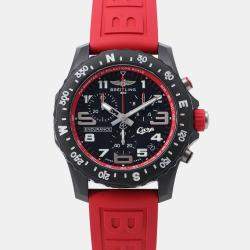 مملوكة مسبقًا ساعة يد رجالية بريتلينغ إندورانس برو X823101F1B1S1 كوارتز بلاك برايت لايت 44 ملم