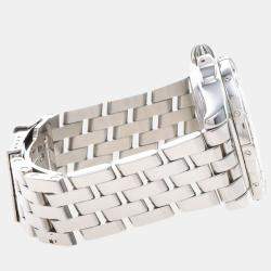 مملوكة مسبقًا Breitling Galactic A49350 Automatic Blue Stainless Steel Men's Wristwatch 41 mm