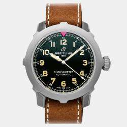 مملوكة مسبقًا ساعة بريتلينغ أفيتور سوبر 8 B20 EB2040101L1X1 أوتوماتيكية 46 مم مستعملة