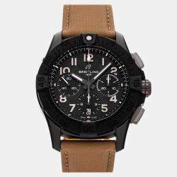 مملوكة مسبقًا ساعة يد بريتلينغ أفينجر كرونوجراف بي01 نايت ميشن SB0146101B1X1 أوتوماتيكية 42 مم مستعملة