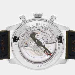 مملوكة مسبقًا ساعة بريتلينغ آفياتور 8 B01 كرونوجراف AB01192A1L1X1 أوتوماتيكية 43 مم مستعملة