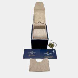 Pre Owned Pre-Owned Breitling Chronomat B01 EB0134101M1S1 Grey Automatic Titanium Men's Wristwatch 42 MM