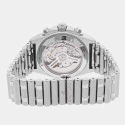 Pre Owned ساعة يد رجالية بريتلينغ كرونومات AB0134101G1A1 أوتوماتيكية فضية ستانلس س تيل 42 ملمي مستعملة