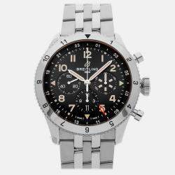 مملوكة مسبقًا Pre-Owned Breitling Super Avi B04 Chronograph GMT P-51 Mustang AB04453A1B1A1