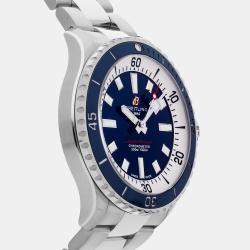 Pre Owned ساعة يد رجالية بريتلينغ سوبر أوشن A17375E71C1A1 مستعملة