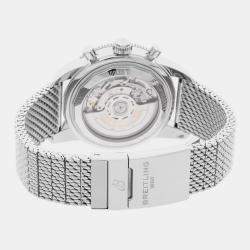 مملوكة مسبقًا Pre-Owned Breitling Superocean Heritage B01 Chronograph AB0162121B1A1 Black Automatic Stainless Steel Men's Wristwatch 44 MM