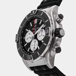Pre Owned Pre-Owned Breitling Super Chronomat B01 AB0136251B1S1 Black Automatic Stainless Steel Men's Wristwatch 44 MM