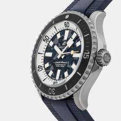 Pre Owned ساعة يد رجالية بريتلينغ سوبر أوشن سوبر دايفر E10379351B1S1 أوتوماتيكية رمادية تيتانيوم مستعملة 46 مم