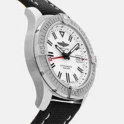 Pre Owned ساعة بريتلينغ أفنجر أوتوماتيك جي إم تي A32397101A1X1 معاد استخدامها أوتوماتيك 43 مم