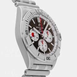 مملوكة مسبقًا Pre-Owned Breitling Chronomat B01 NFL Cleveland Browns Edition AB01342B1B6A1