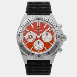 مملوكة مسبقًا Pre-Owned Breitling Chronomat B01 NFL Cincinnati Bengals AB01342B1O1S1