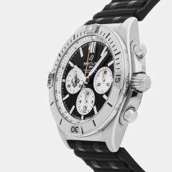 Pre Owned ساعة بريتلينغ كرونومات B01 نيو اورليانز ساينتس AB01342B1B4S1 أوتوماتيكية مُستعملة 42 مم