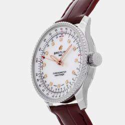 مملوكة مسبقًا ساعة بريتلينغ نافي تايمر A17395211A1P1 أوتوماتيك 35 مم مستعملة