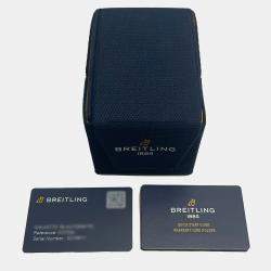 Pre Owned ساعة بريتلينغ سوبر أوشن هيريتاج كرونوغراف M133132A1C1W1 أوتوماتيكية مستعملة 44 مم