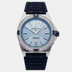 Pre Owned ساعة بريتلينغ سوبر كرونومات A17356531C1S1 أوتوماتيك 38 مم مستعملة