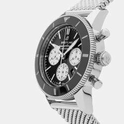 Pre Owned ساعة بريتلينغ سوبر أوشن هيريتاج B01 كرونوجراف AB0162121B1A1 مملوكة مسبقًا