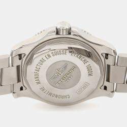 مملوكة مسبقًا ساعة يد رجالي بريتلينغ سوبر أوشن A17392 أوتوماتيكية ستانلس ستيل 44 مم