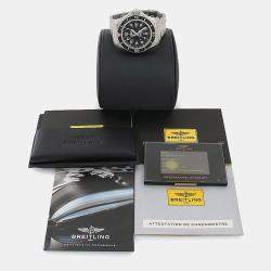 مملوكة مسبقًا ساعة يد رجالي بريتلينغ سوبر أوشن A17392 أوتوماتيكية ستانلس ستيل 44 مم