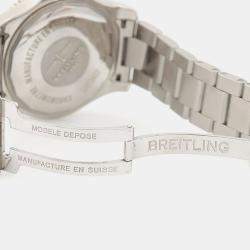 مملوكة مسبقًا ساعة يد رجالي بريتلينغ سوبر أوشن A17392 أوتوماتيكية ستانلس ستيل 44 مم