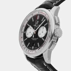 Pre Owned ساعة يد بريتلينغ بريمير B01 كرونوجراف AB0118371B1P2 أوتوماتيكية 42 مم مستعملة