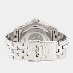 مملوكة مسبقًا ساعة يد رجالية بريتلينغ غالاكتيك W74330 كوارتز ستانلس ستيل 36 مم