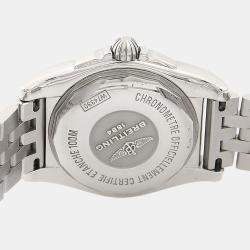 مملوكة مسبقًا ساعة يد رجالية بريتلينغ غالاكتيك W74330 كوارتز ستانلس ستيل 36 مم