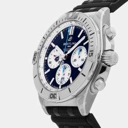 Pre Owned Pre-Owned Breitling Chronomat B01 NFL Tennessee Titans AB01342B1C6S1