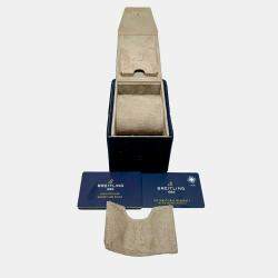 Pre Owned Pre-Owned Breitling Top Time B01 Triumph AB01764A1C1X1 Blue Automatic Stainless Steel Men's Wristwatch 41 MM