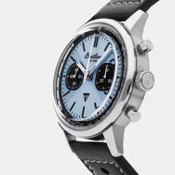 Pre Owned Pre-Owned Breitling Top Time B01 Triumph AB01764A1C1X1 Blue Automatic Stainless Steel Men's Wristwatch 41 MM