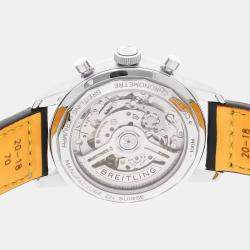 Pre Owned Pre-Owned Breitling Top Time B01 Triumph AB01764A1C1X1 Blue Automatic Stainless Steel Men's Wristwatch 41 MM