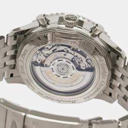 Pre Owned Breitling Navitimer AB0127211C1A1 Black Stainless Steel Automatic Men's Watches 46 mm