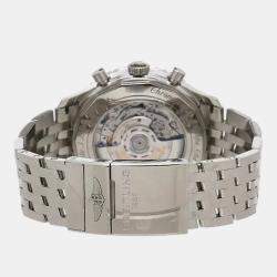 Pre Owned Breitling Navitimer AB0127211C1A1 Black Stainless Steel Automatic Men's Watches 46 mm