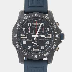 Pre Owned Breitling Endurance Pro X82310 Black Breitlight Quartz Men's Watches 44mm