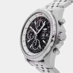 Pre Owned Breitling Bentley GT Racing  A1336313/B960 Black Stainless Steel Automatic Men's Wristwatch 44mm