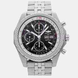 Pre Owned Breitling Bentley GT Racing  A1336313/B960 Black Stainless Steel Automatic Men's Wristwatch 44mm
