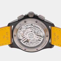 مملوكة مسبقًا Breitling Avenger B01 SB0146101B1X1 Black Ceramic Automatic Men's Watches 42mm
