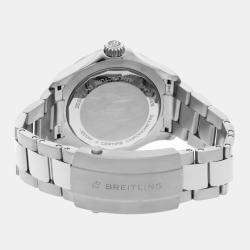 Pre Owned Breitling Superocean E10379D31L1E1 Green Titanium Automatic Men's Watches 46mm