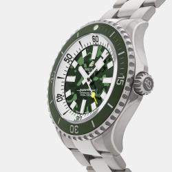 Pre Owned Breitling Superocean E10379D31L1E1 Green Titanium Automatic Men's Watches 46mm
