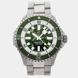 Pre Owned Breitling Superocean E10379D31L1E1 Green Titanium Automatic Men's Watches 46mm
