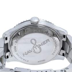 Breitling Blue Stainless Steel Navitimer 8 A71314 Men's Wristwatch 41 mm