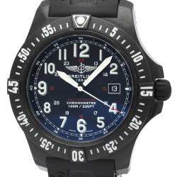 Breitling Black Ultralight Polymer Colt Skyracer Quartz X74320 Men's Wristwatch 45 MM