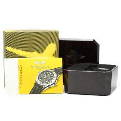 Pre Owned Breitling Blue Stainless Steel Shadow Flyback Chronograph A35312 Men's Wristwatch 42 MM