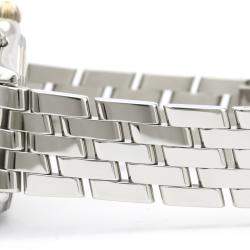 Pre Owned Breitling Blue Stainless Steel Shadow Flyback Chronograph A35312 Men's Wristwatch 42 MM