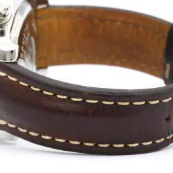 Pre Owned Breitling Gray Stainless Steel Avenger Chronograph Automatic A13380 Men's Wristwatch 44 MM