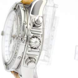 Breitling MOP Stainless Steel Chrono Cockpit Automatic A13357 Men's Wristwatch 39 MM