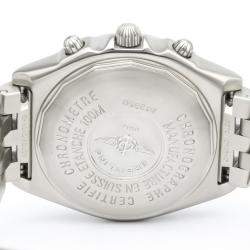 Pre Owned Breitling Blue Stainless Steel Chronomat Automatic A13350 Men's Wristwatch 40 MM