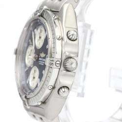 Pre Owned Breitling Blue Stainless Steel Chronomat Automatic A13350 Men's Wristwatch 40 MM