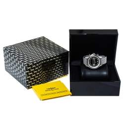 Pre Owned Breitling Grey Stainless Steel Chronospace A78365 Men's Wristwatch 48 mm