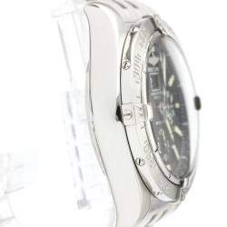 Pre Owned Breitling Black Stainless Steel Blackbird Automatic A44359 Men's Wristwatch 44 MM